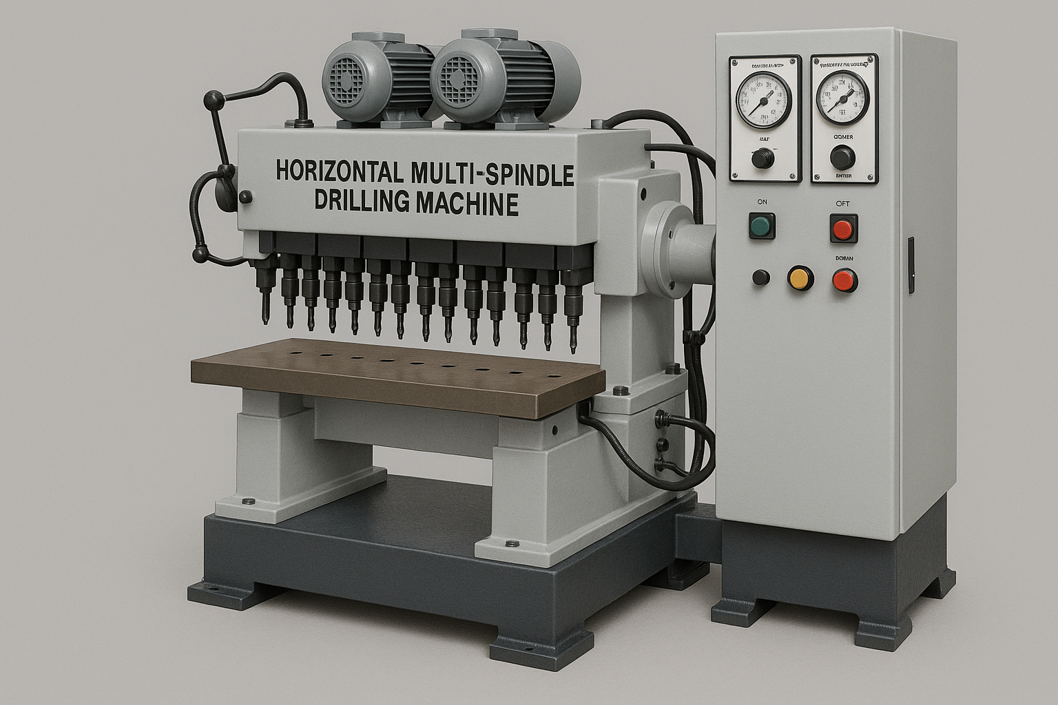 Horizontal Multi Spindle Drilling Machine